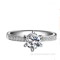 Neues Moissanite Diamond Ehering Band